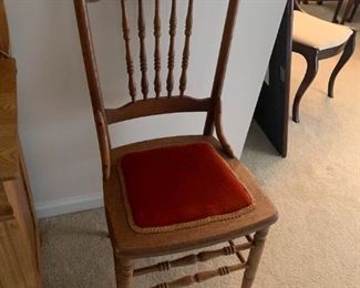 Antique Padded Chair $ 40.00