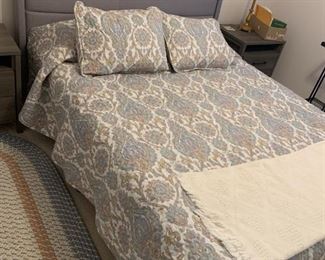 Padded Bed / Headboard / Frame (Mattress and Bedding NOT included) $ 150.00