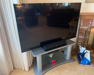 60” Sony Bravia TV and Bose Soundbar