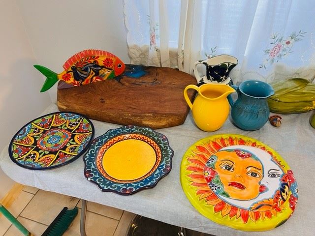 Mexican Pottery, Shawnee Corn Casserole, Pottery Pitchers