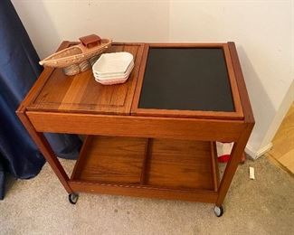 Mid Century tea cart