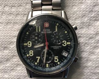 Swiss Military tachymeter watch