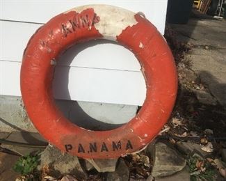 Large 24" Panamanian Ship "ANNA" Life Preserver