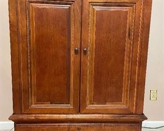 Vaughn Furniture Company Entertainment Armoire. Dimensions: 36w x 48h x 20.5d
Available for presale starting Tuesday, January 11. Check back for pricing and contract details!