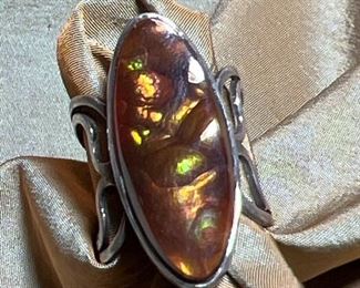 017 Chocolate Opal Ring