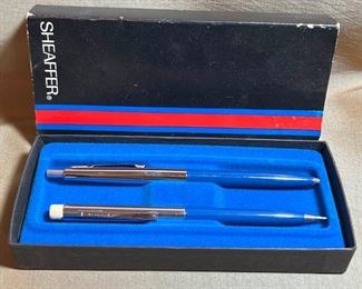 064 Sheaffer Ballpoint Pen  Pencil Set