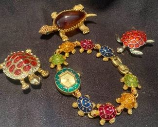 264 DeNicola,Govani, KJL Costume Jewelry