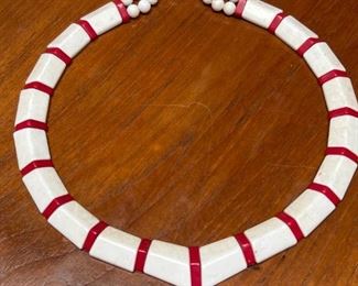 609 Molded Plastic Necklace