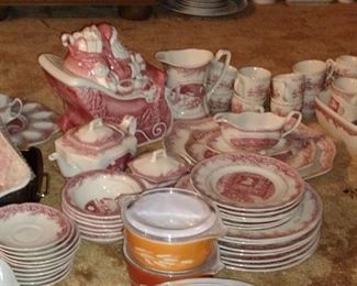 Noble Excellence "Twas the night before Christmas" all pictured plus matching linens for your table