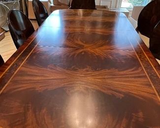 Wonderful crotch mahogany design 