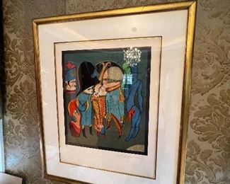 Chiemiakin signed numbered print