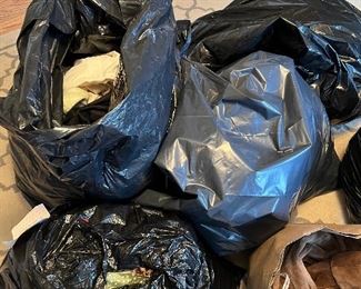 Tons of clothing to go through