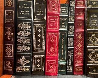 Easton & Franklin leather-bound books  