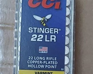 50 Rounds CCi .22 LR Copper plated hollow point, 32 grain