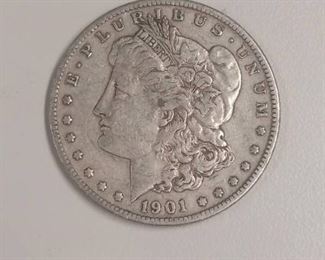 1901-S Morgan Silver Dollar                                  Lot #3643