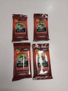(4) Briggs & Stratton Gas Off Hand Cleaner Wipes - 15 Wipe Pack