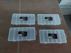(4) Parts Organizers - 6 Compartments