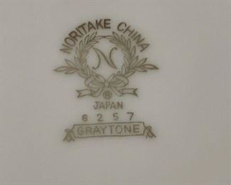 60 pc. set of Noritake "Greytone" 6257 China - $150
