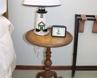 ACCENT TABLE, LAMP