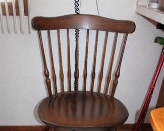 NICHOLS & STONE CHAIRS- SET OF 8