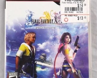 Final Fantasy X Remaster PS3  Front