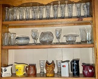 Beautiful Crystal, Pub Glasses, Scotch & Whiskey Pitchers and Mugs