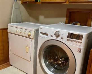 LG Front Load Washer, Frigidaire Dryer