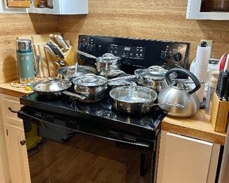 Stainless Cookware by Kirkland Signature Professional Series, Tramontina