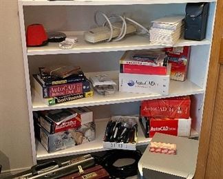 Brief Cases, Cameras, Radios,  Speakers, AutoCad Programs