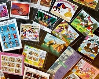 International Collectors Society Disney Stamp Sets