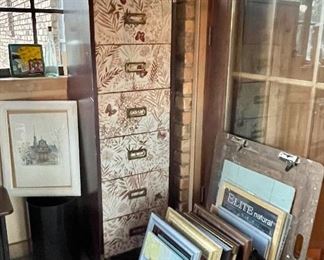 Frames, File Cabinet 
