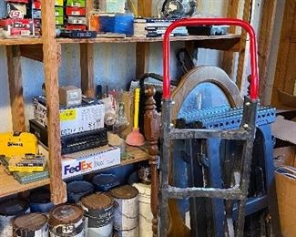 Hardware, Saw Horses, Dolley