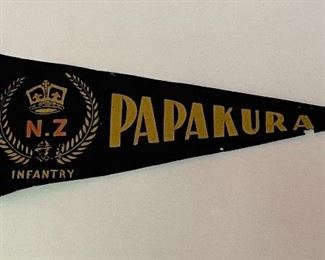 New Zealand Infantry Papakura Pennant 