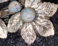 floral blue ish stone