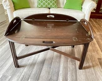 Cocktail table, 33"L x 21" x 17"H,  was $150, NOW $99
