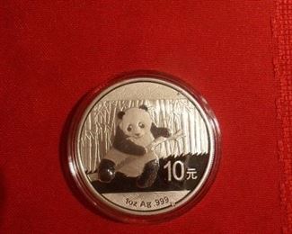 1 oz. Gold Panda coin