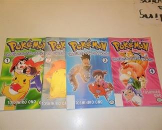 Lot of 4 Pokemon Comics