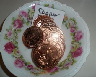 Copper tokens