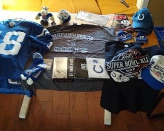 Peyton Manning Colts Jersey, Colts Tee shirts, hats, mascots, dvd, Colts santa hat