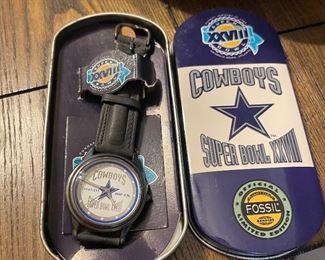 Cowboys watch  