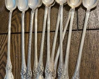 Towle sterling ice tea spoons Old Master pattern 