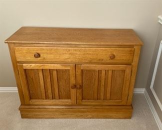 Small Buffet Cabinet 40 1/2” L  14 1/2” W