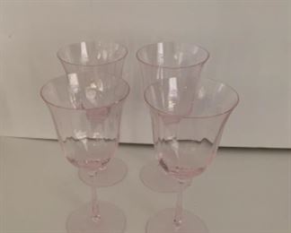 Pink Wine Glasses