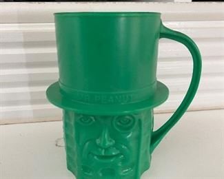 Vintage Mr Peanut cup