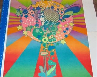 VINTAGE PETER MAX POSTER - ADAM COSMOS