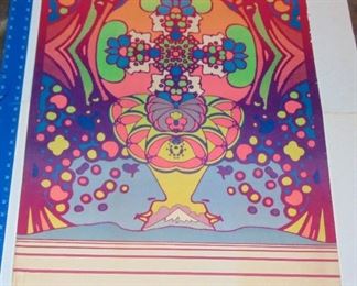 VINTAGE PETER MAX POSTER - 2000 LIGHT YEARS