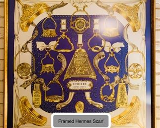 Hermes Scarf in Frame$350 each