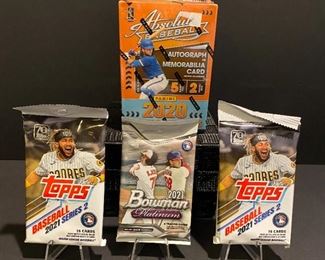 2021 Topps Baseball sealed sets 