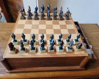 Civil War chess set +