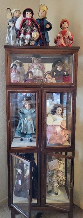 More porcelain dolls to include Little Women collections